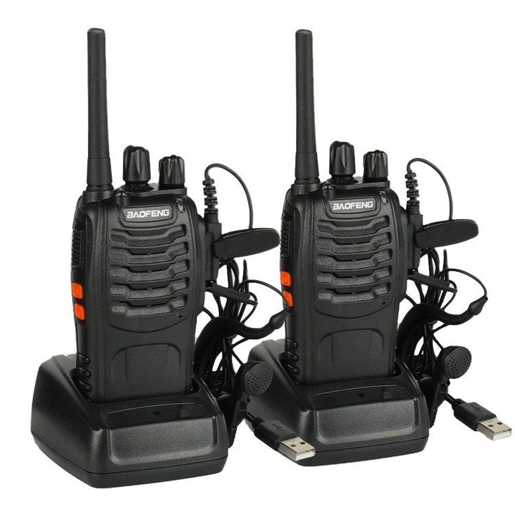 TALKIE WALKIE DEUX PAIRE 3 KM DE DISTANCE DE COMMUNICATION