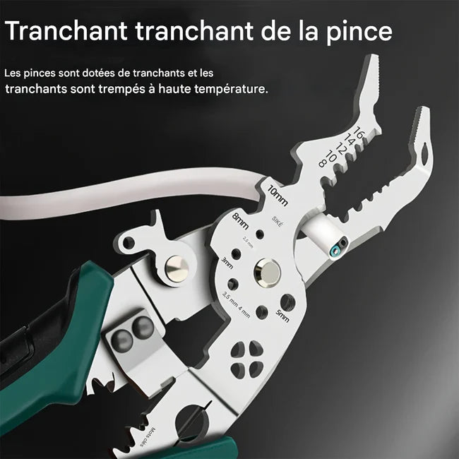 Pince à dénuder multifonctionnelle